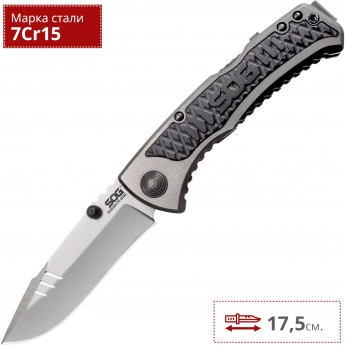 Нож SOG SIDESWIPE MINI SW1001 Нож SOG SIDESWIPE MINI SW1001